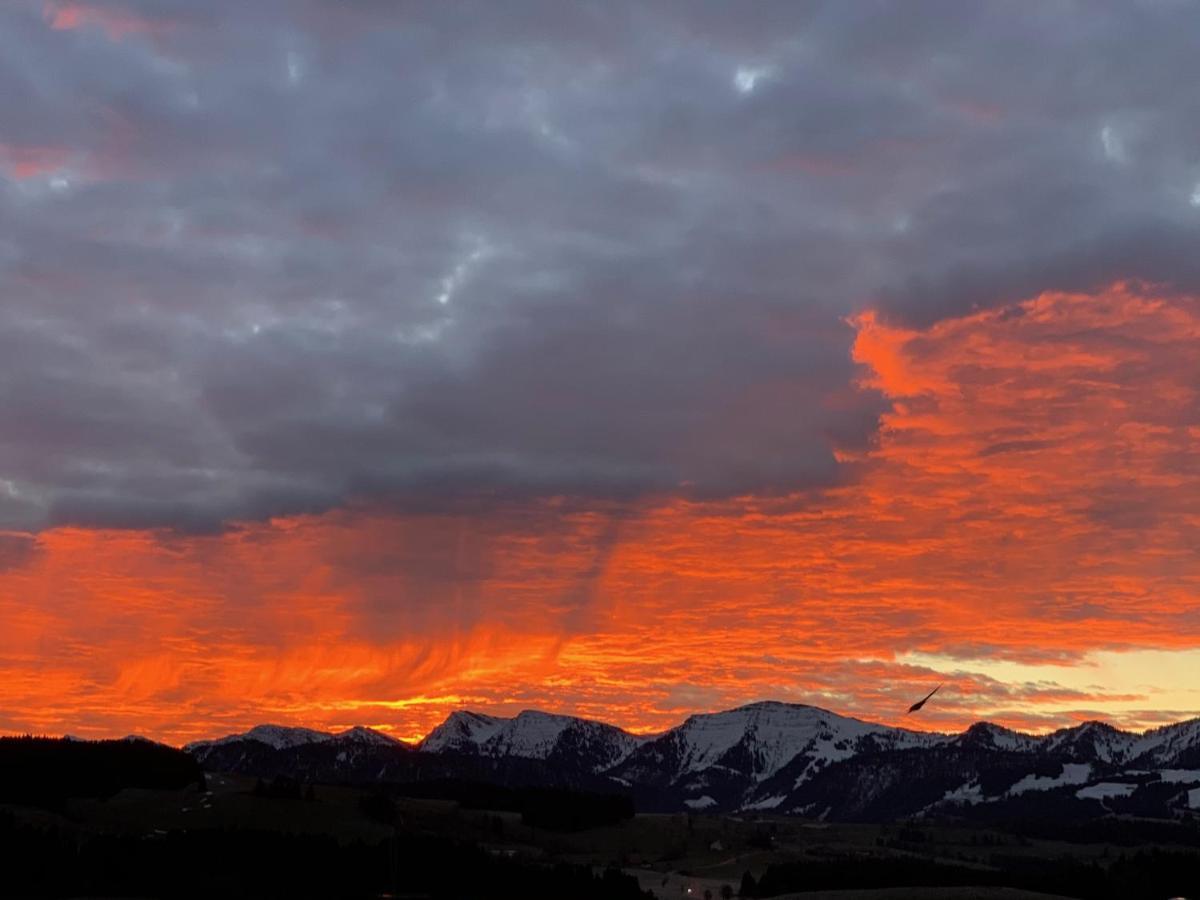 Panoramaapart - Alpzeit Im Westallgaeu Oberreute Esterno foto